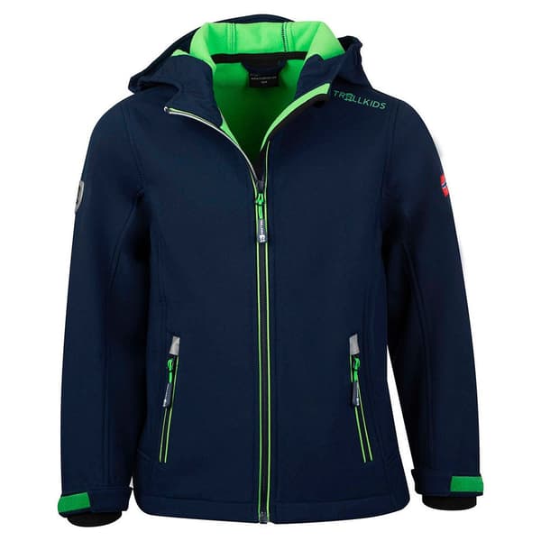 Trollkids Trollfjord Softshell-takki Sininen 176 cm Poika