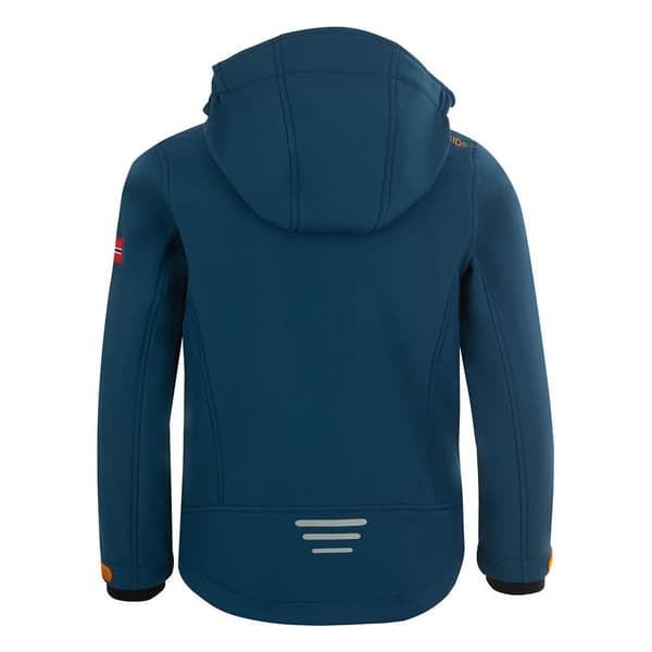 Trollkids Trollfjord Softshell-takki Sininen 110 cm Poika