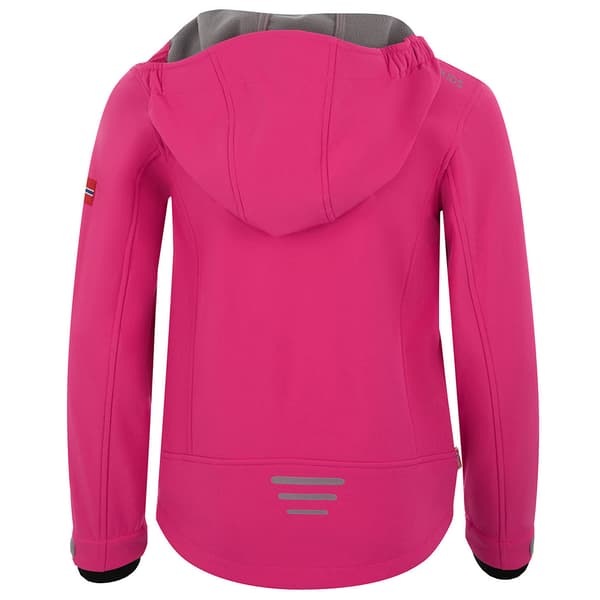 Trollkids Trollfjord Softshelljakke Rosa 152 cm Dreng