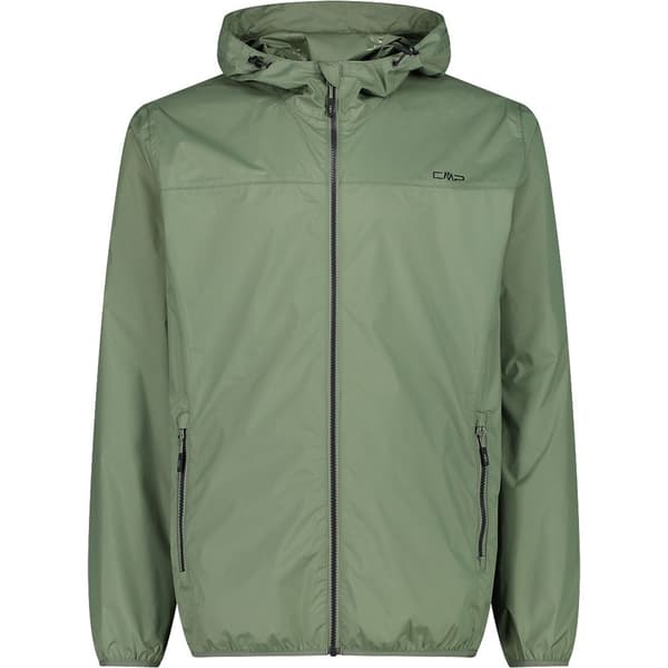Cmp Rain Fix Hood 32x5807 Jacka Grönt 3XL Man