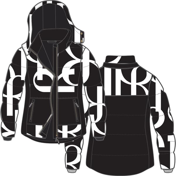 Mrs.ros Lightweight Hooded Logo Jacka  XS