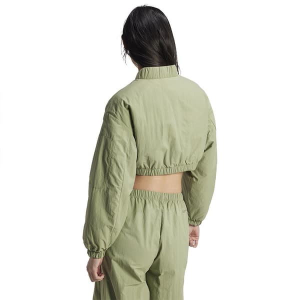 Adidas City Escape Padded Bomberjacka Grönt S Kvinna