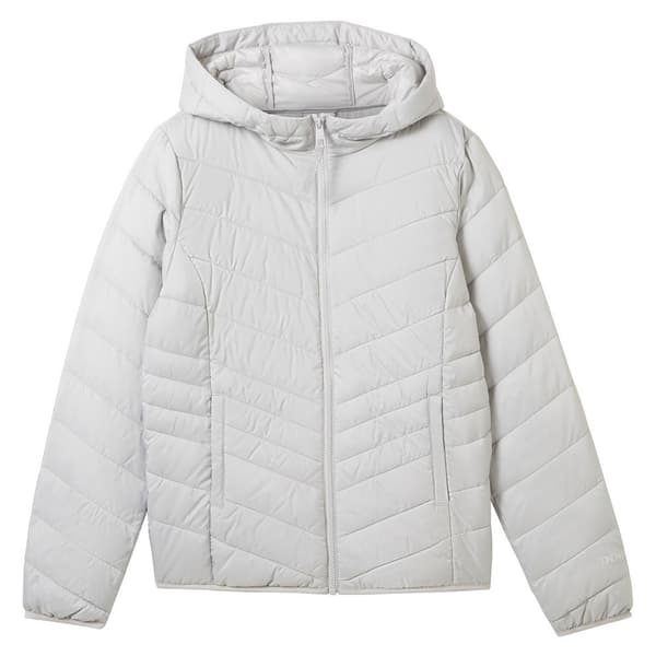 Tom Tailor Light Weight Puffer 1035807 Takki Harmaa M Nainen