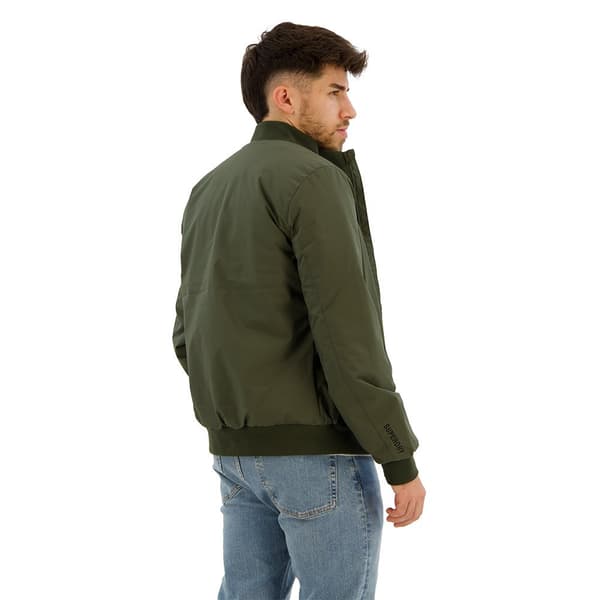 Superdry Code Training Harrington Jakke Grøn 2XL Mand