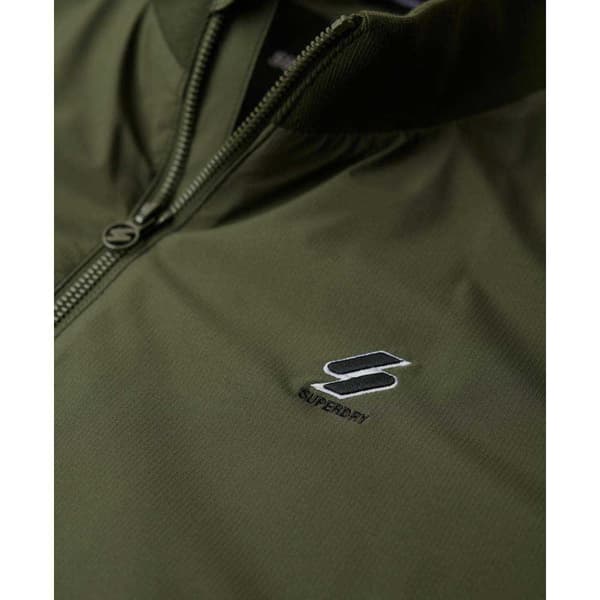 Superdry Code Training Harrington Jakke Grøn 2XL Mand