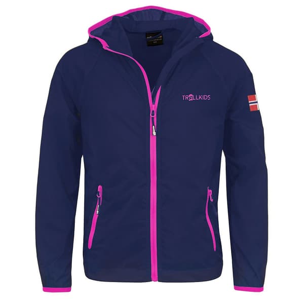 Trollkids Fjell Running Jakke Lilla,Rosa 164 cm Dreng