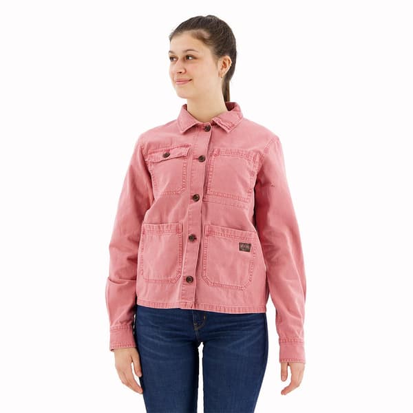 Superdry 4 Pocket Chore Takki Pinkki 2XS Nainen