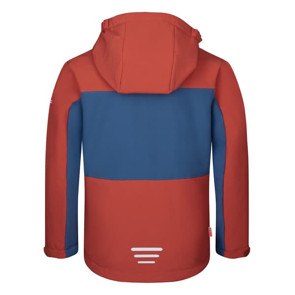 Trollkids Bergsfjord Winter Softshelljakke Rød 104 cm Dreng