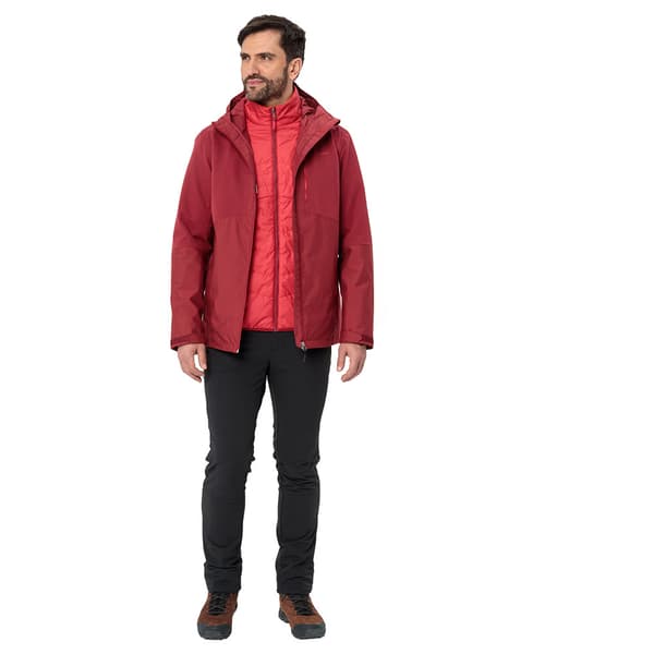 Vaude Miskanti Ii 415720105 Aftagelig Jakke Rød L Mand