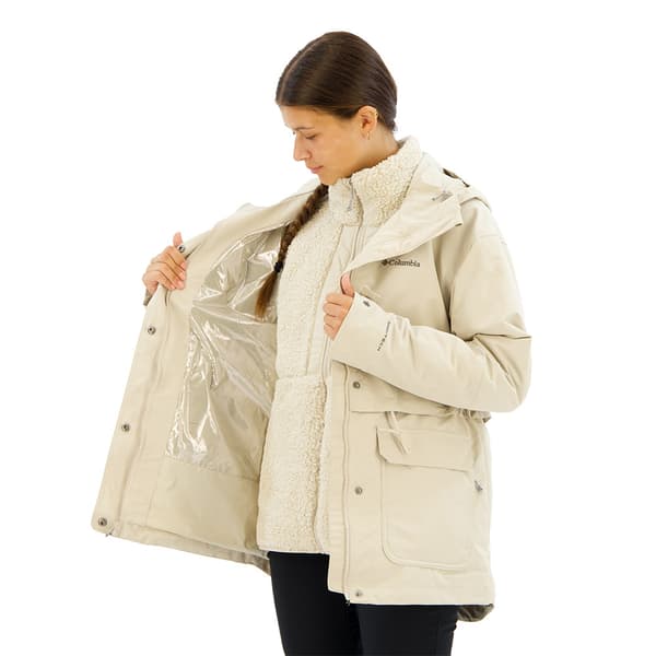 Columbia Drop Ridge™ Ii Avtagbar Jacka Beige L Kvinna