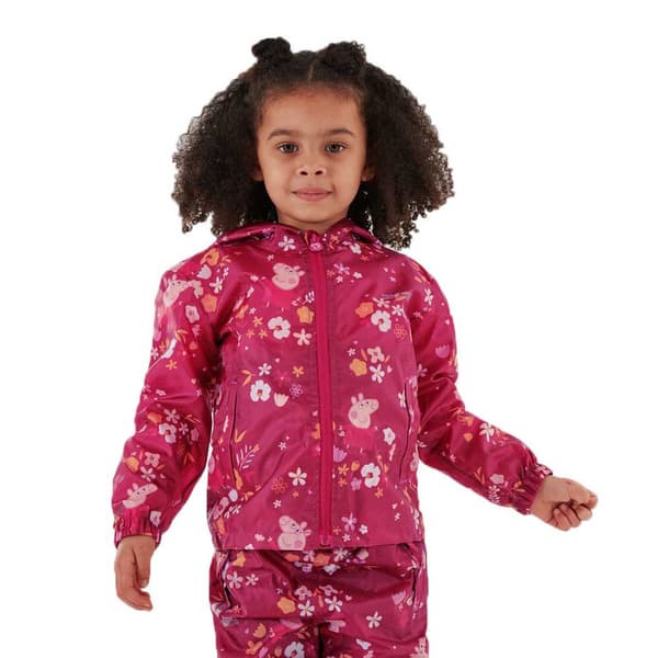 Regatta Peppa Pig Pack-it Softshelljakke Rosa 3-4 Years Dreng