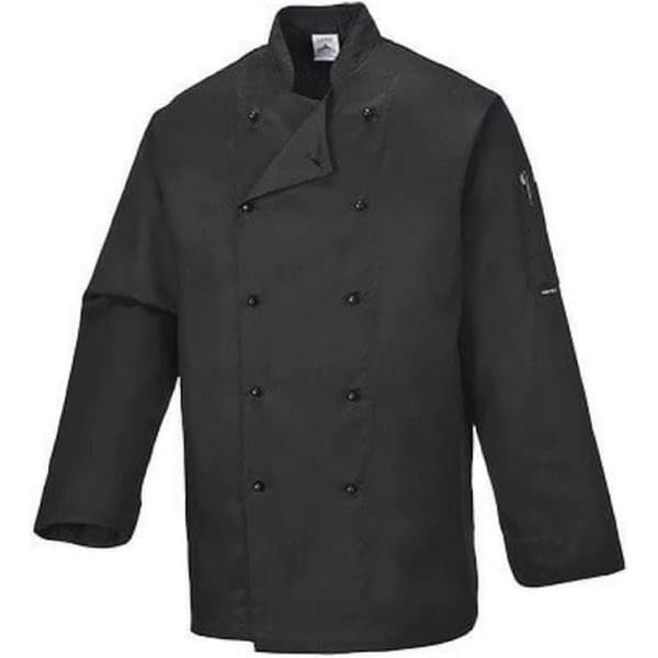 Köksjacka - Portwest - Somerset - Svart - Vuxen - Unisex