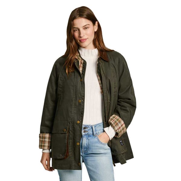 Pepe Jeans Pl402444 Jacka Grönt S Kvinna