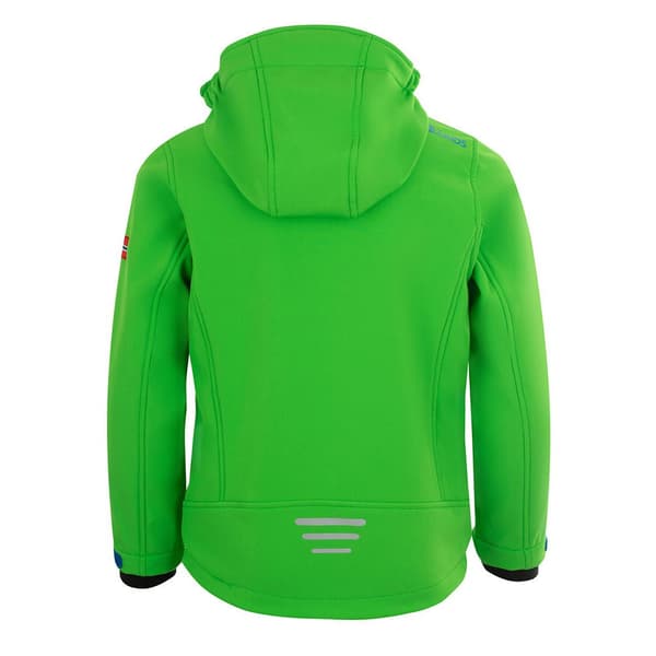 Trollkids Trollfjord Softshell-takki Vihreä 116 cm Poika