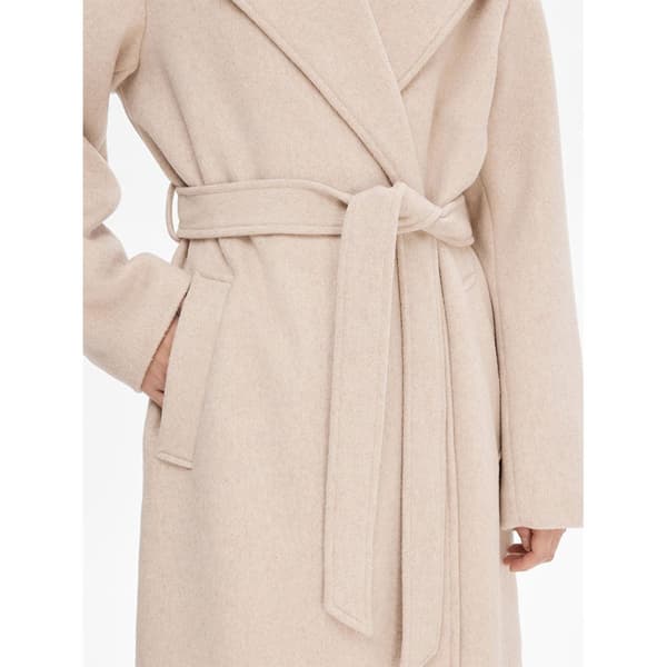 Selected Rosa Frakke Beige 36 Kvinde