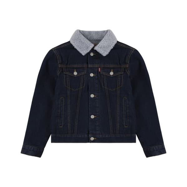 Levi's® Sherpa Trucker D3C Pearson vinterjackor - Child Boy - Blå