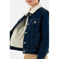 Miniatyrbild 3 av 3: Levi's® Sherpa Trucker D3C Pearson vinterjackor - Child Boy - Blå