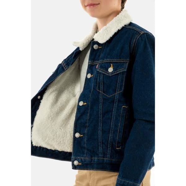 Levi's® Sherpa Trucker D3C Pearson vinterjackor - Child Boy - Blå