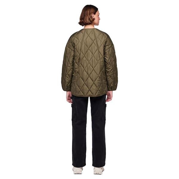 Pieces Stella Quilted Jakke Grøn L Kvinde
