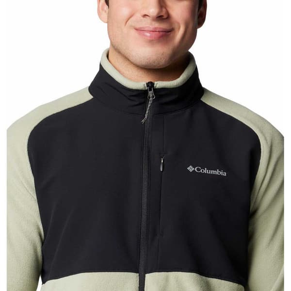Columbia Sage Peak™ Fleecejakke Med Fuld Lynlås Beige,Sort S Mand