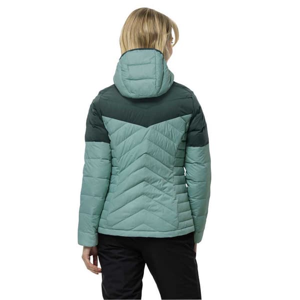 Jack Wolfskin Tundra Down Jakke Grøn S Kvinde