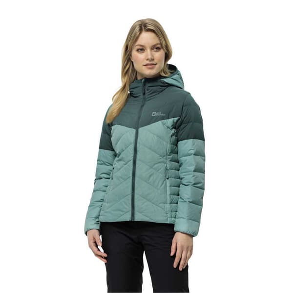 Jack Wolfskin Tundra Down Jakke Grøn S Kvinde