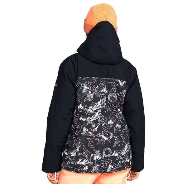 Roxy Galaxy Jakke Sort L Kvinde