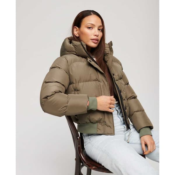 Superdry Sports Jacka Grönt S Kvinna
