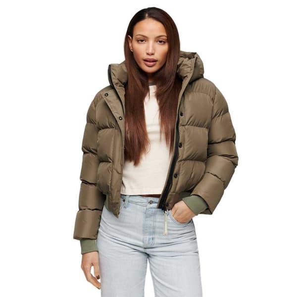 Superdry Sports Jacka Grönt S Kvinna