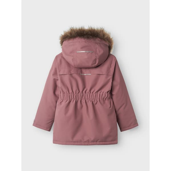 Name It Snow10 Ski Solid Jakke Rosa 8 Years Pige