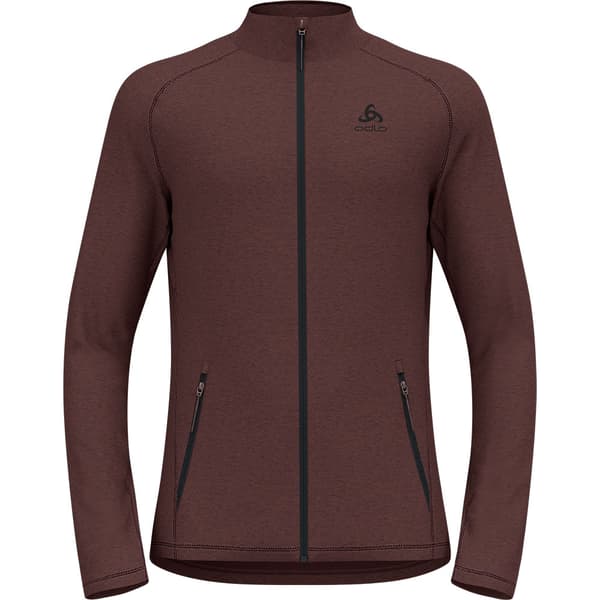 Odlo Tencia Fleecejacka Med Dragkedja Brun XL Man