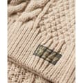 Miniatyrbild 3 av 4: Superdry Aran Cable Knit Tröja Med Hög Krage Beige XS Kvinna