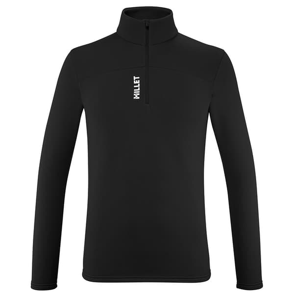 Millet Seneca Fleece Med Halv Dragkedja Svart M Man
