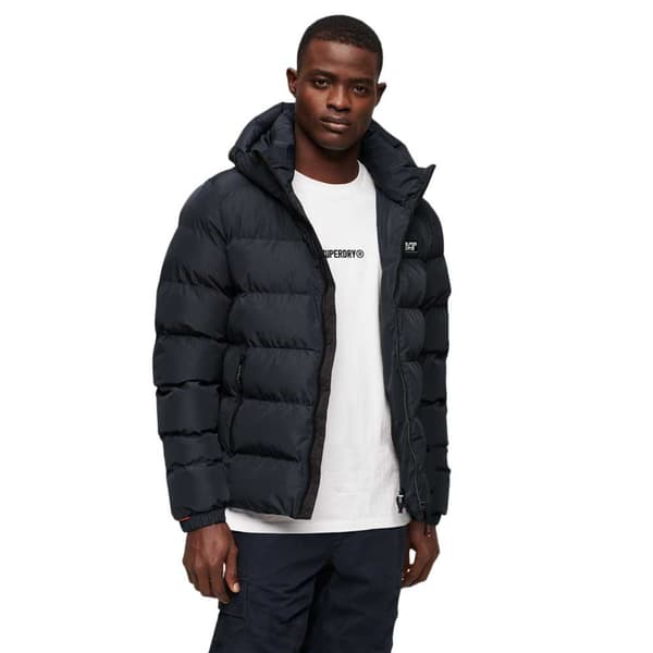 Superdry Sports Jacka Svart XL Man