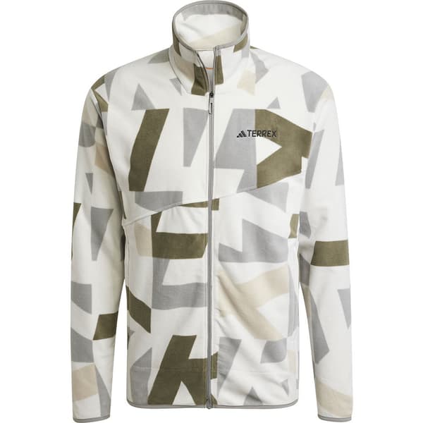 Adidas Terrex Multi Printed Fleecejacka Med Dragkedja Flerfärgad XL Man