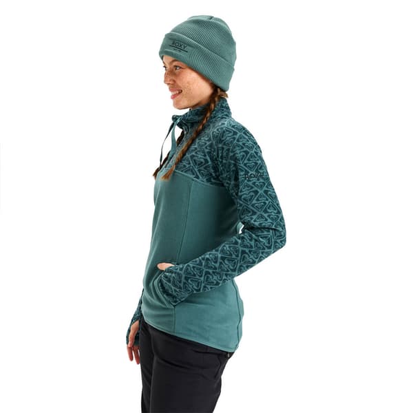 Roxy Sayna Fleece Med Halv Dragkedja  L Kvinna
