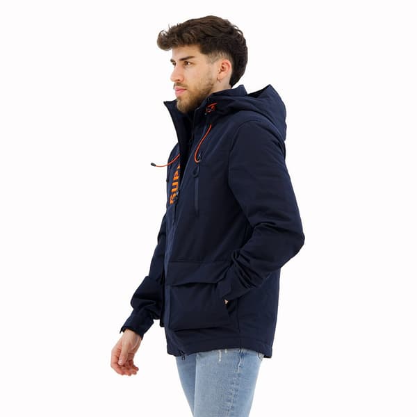 Superdry Ultimate Emb Jacka Blå L Man