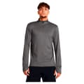 Miniatyrbild 1 av 4: Under Armour Qualifer Run Fleece Med Halv Dragkedja Grå 3XL Man
