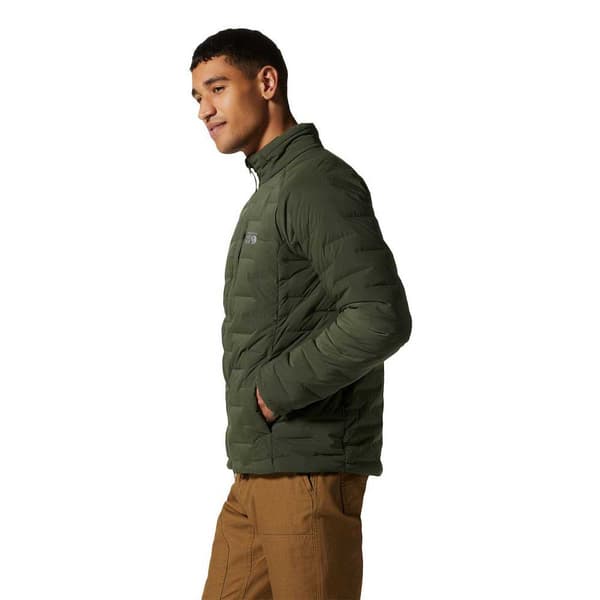 Mountain Hardwear Stretch 1942921 Untuvatakki Vihreä XL Mies