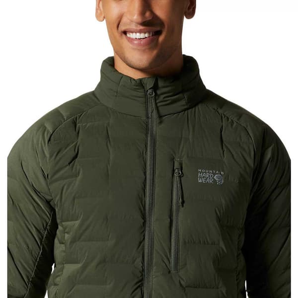 Mountain Hardwear Stretch 1942921 Untuvatakki Vihreä XL Mies