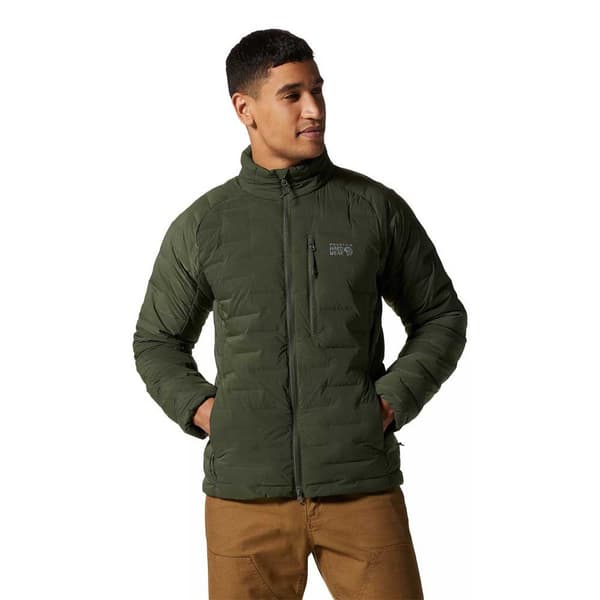 Mountain Hardwear Stretch 1942921 Untuvatakki Vihreä XL Mies