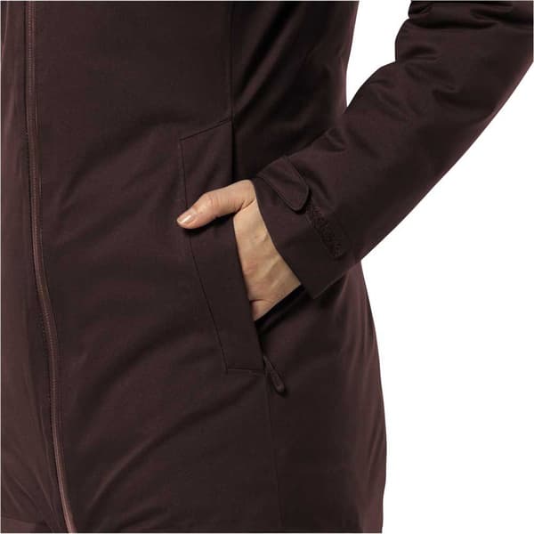 Jack Wolfskin Stirnberg Ins Parka Brun L Kvinde