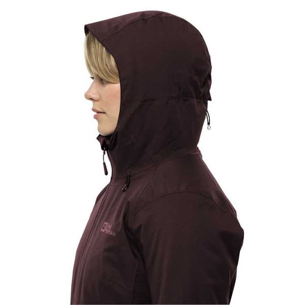 Jack Wolfskin Stirnberg Ins Parka Brun L Kvinde