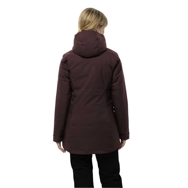 Jack Wolfskin Stirnberg Ins Parka Brun L Kvinde
