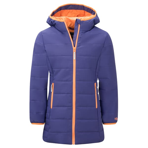 Trollkids Stavanger Coat Jakke Blå,Lilla 128 cm Dreng
