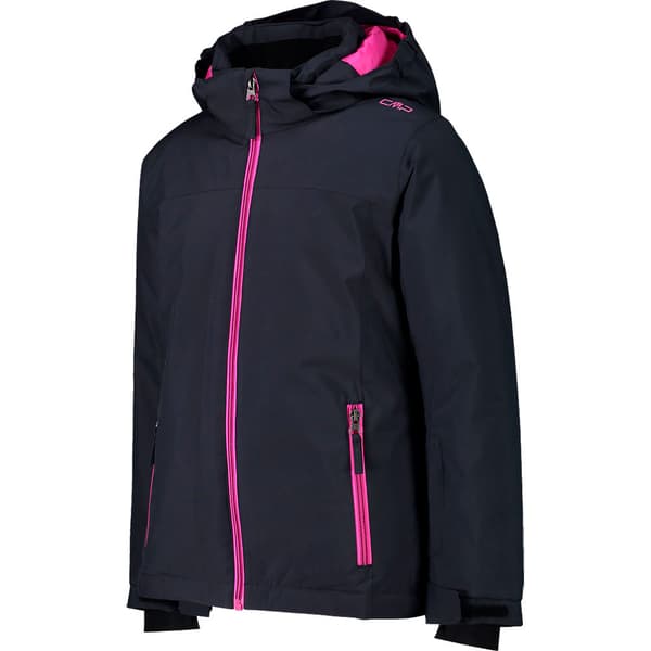 Cmp Snaps Hood 39w2085 Jacka Svart 4 Years Pojke