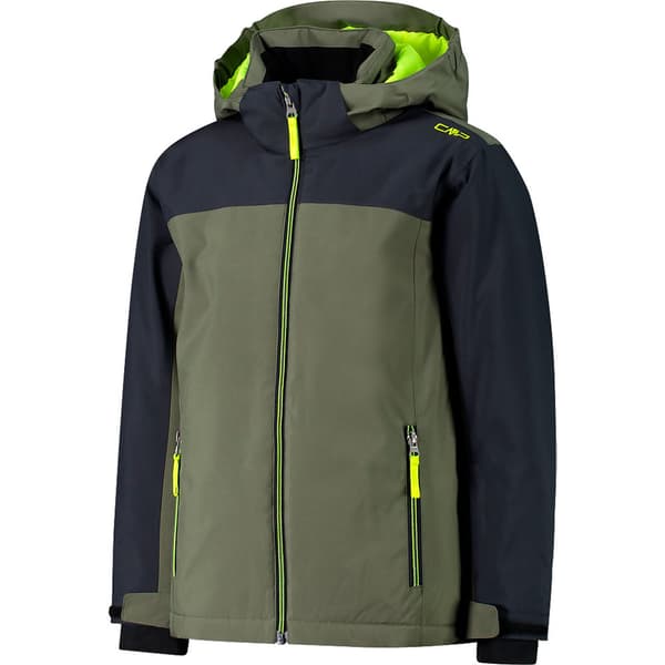 Cmp Snaps Hood 39w1924 Jakke Grøn 4 Years Dreng