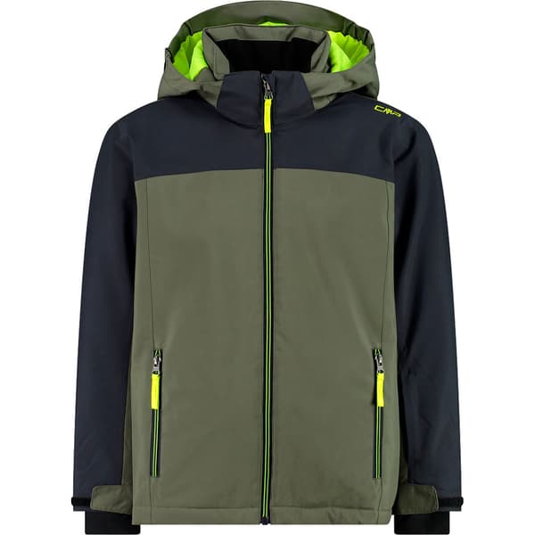 Cmp Snaps Hood 39w1924 Jakke Grøn 4 Years Dreng