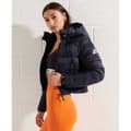 Miniatyrbillede 4 af 8: Superdry Crop Jakke Sort 10 Kvinde
