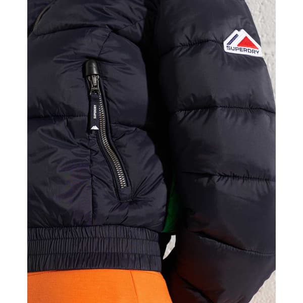 Superdry Crop Jakke Sort 10 Kvinde